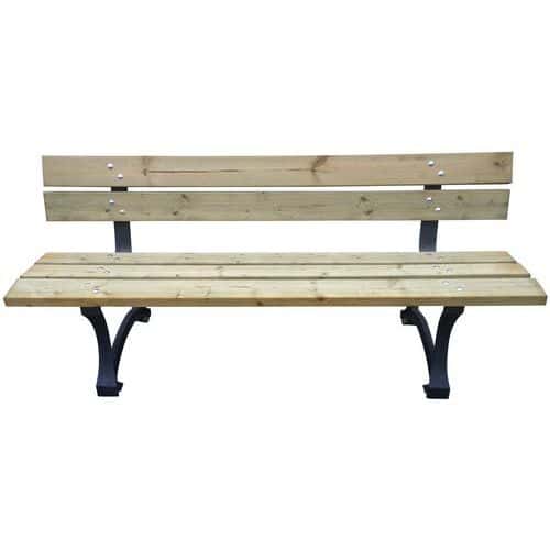 Banc Montauban 1,80 m - bois classe IV