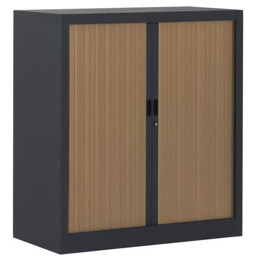 Armoire métal rideaux PVC largeur 90 cm Pierre Henry