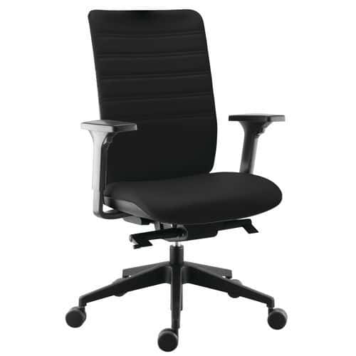 Fauteuil de bureau en tissu avec roulettes - Wi-max