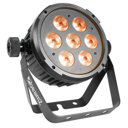 Projecteur LED 7 x 10 W 6-1 RGBWA-UV DMX IRC BT280 Beamz