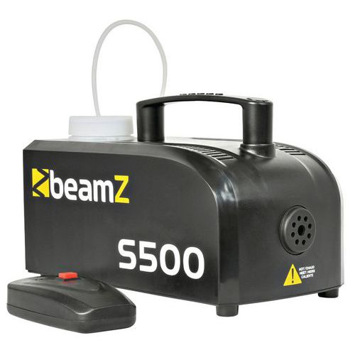 Machine à fumée avec liquide S500, corps plastique - BeamZ