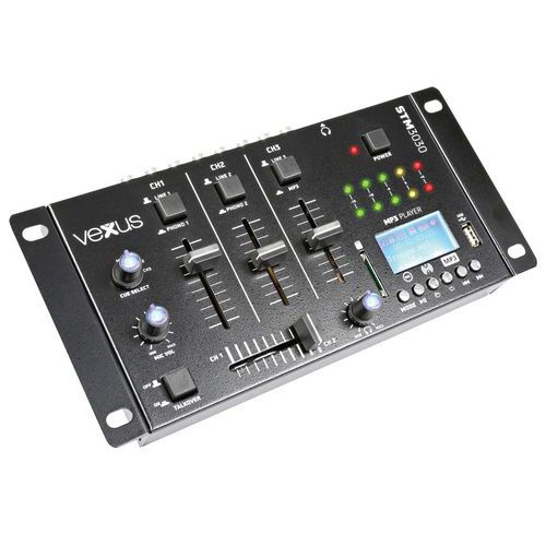 Table de mixage 4 canaux USB/MP3/BT/REC STM3030 Vexus