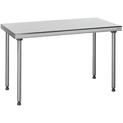 Table de préparation TOURNUS EQUIPEMENT sans étagère L.140 cm