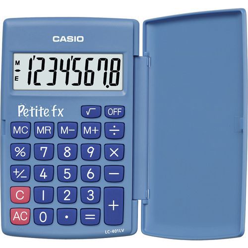 Calculatrice Primaire CASIO Petite Fx Bleue