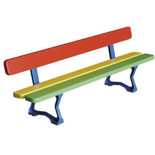 Banc multicolore Procity