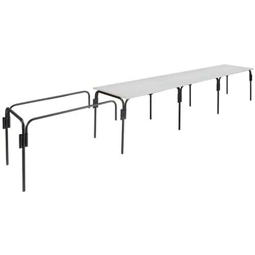 Lot de 5 tables de réunion Infini Bott