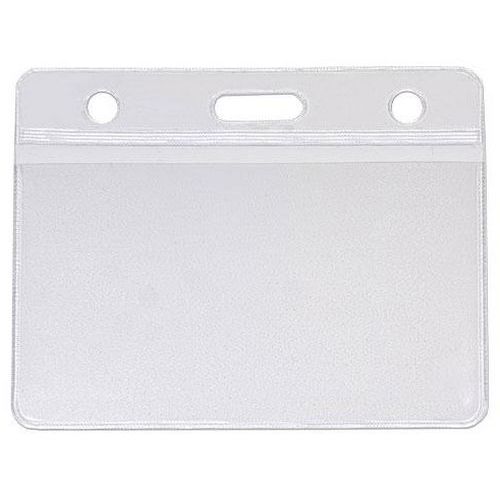 Porte-badge professionnel en PVC Recyclé - Lot de 100 - Sogedex