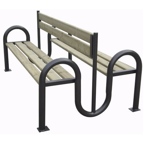 Banc double rivière