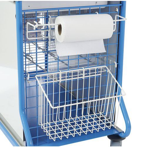 Porte rouleau pour chariot de change Nursy -Sclessin Fonction Linge