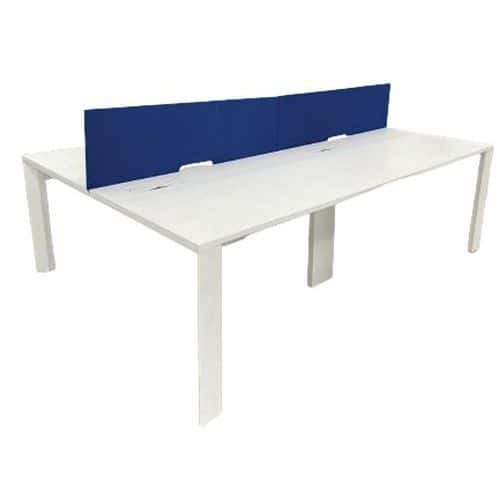 Bureau Bench droit d'occasion 4 places 240x160cm