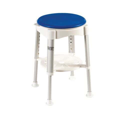 Tabouret de douche Santorin pivotant