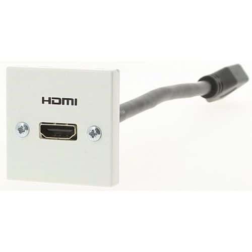Plastron HDMI 20 cm Femelle / Femelle Erard D3C