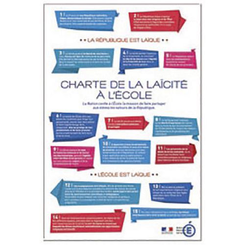 Affiche charte de laïcité - Macap