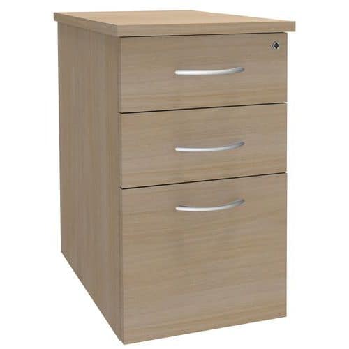 Caisson hauteur bureau quatuor profondeur 80 cm - Manutan Expert