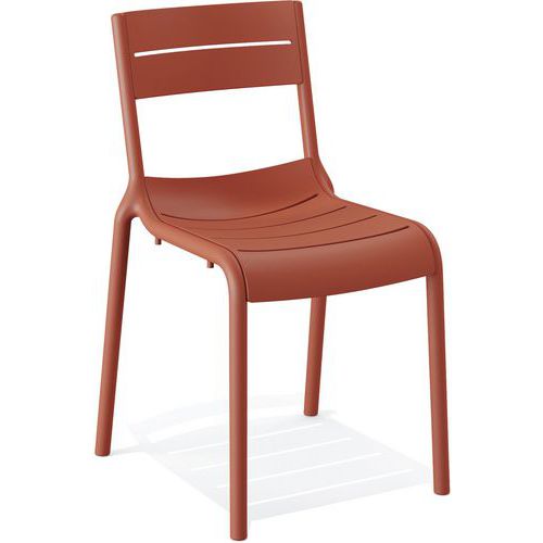 Chaise empilable CALOR en PolyPropylène - VEBA