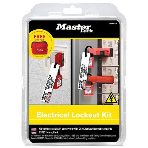 Kit de consignation électrique ELECKIT-EN - Master Lock