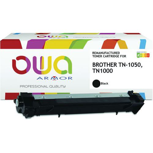 Toner remanufacturé Brother TN1050 - Noir - OWA