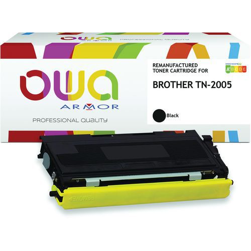 Toner remanufacturé Brother TN2005 - Noir - OWA