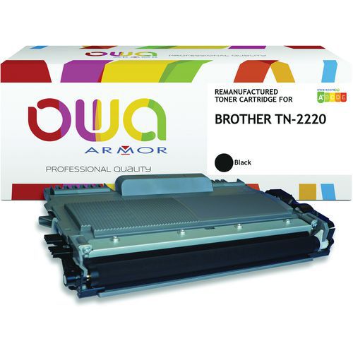 Toner remanufacturé Brother TN2220 - Noir - OWA