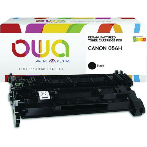 Toner remanufacturé Canon 056H - Noir - OWA