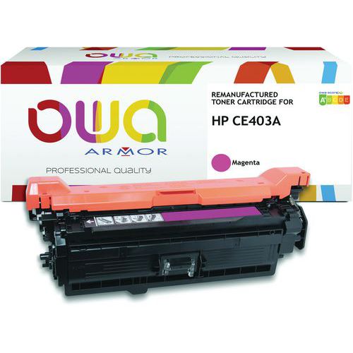 Toner remanufacturé HP CE403A - OWA