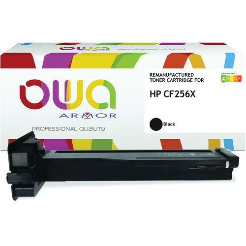 Toner remanufacturé HP CF256X - Noir - OWA