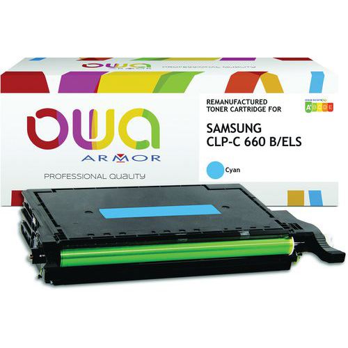 Toner remanufacturé Samsung CLP660B ELS - OWA