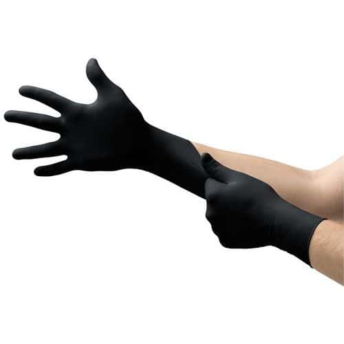 Gants jetable en nitrile noir Microflex 93-732 - Ansell