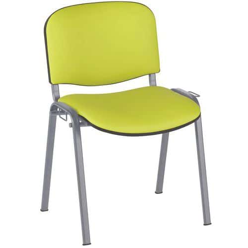 Lot 5 Chaises Cluny accrochable tissu enduit PVC classé au feu M1