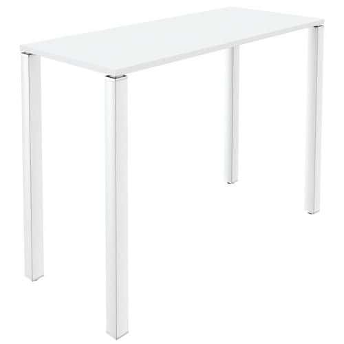 Table de réunion haute 120x80 Lounge 4 pieds Simmob