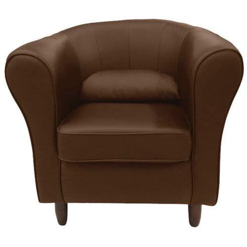 Fauteuil accueil Marta tissu polyester MMP