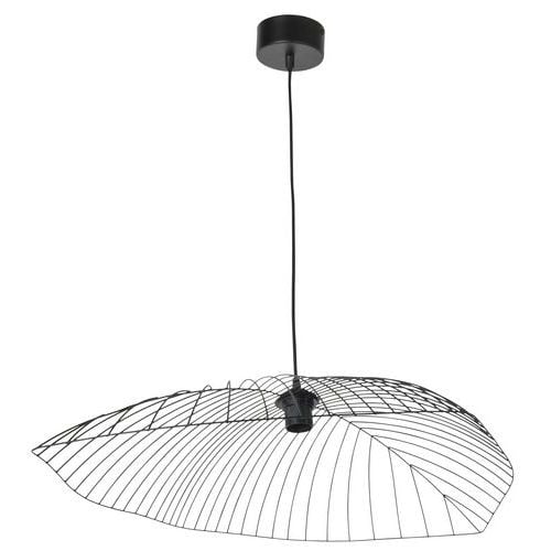 Suspension Leaf Ø80 en métal filaire noir Corep