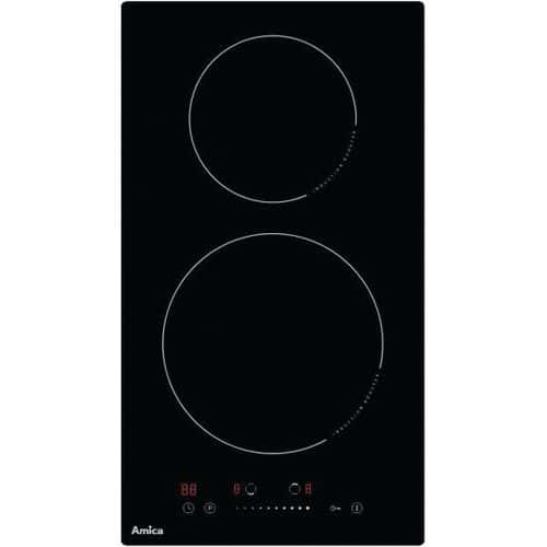 Table de cuisson induction AMICA-AI2527C-29 cm-Noir