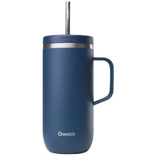 Cold cup isotherme avec anse - 600 mL - Qwetch