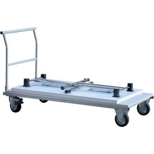 Chariot de transport pour table pliante - Hammerbacher