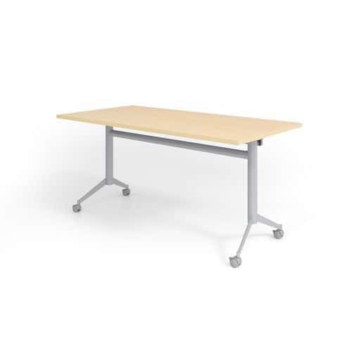 Table pliante mobile - 160x80 cm - Hammerbacher