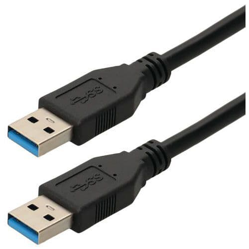 Cordon USB-A 3.2 Gen 1 mâle / mâle 1,8m - Erard D3C