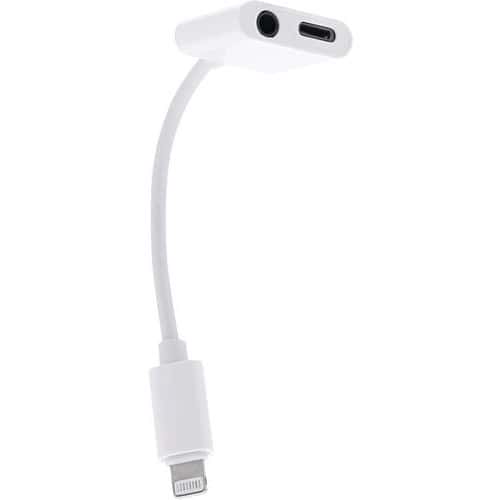 Adaptateur Lightning vers jack 3.5mm et Lightning Way - TNB