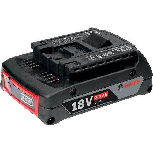 Batterie coulissante 18 V Light Duty (LD), 2,0 Ah, Li-Ion, GBA M-B