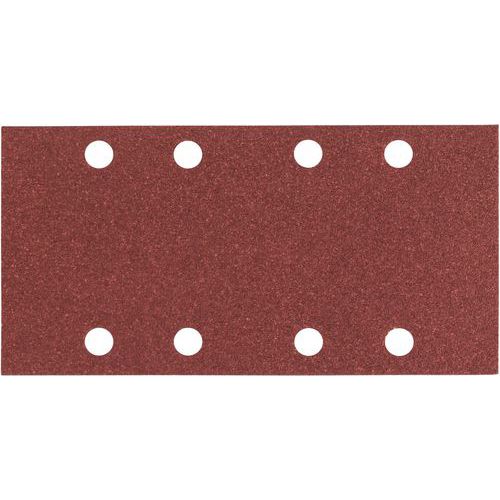 Feuille abrasive C430, dimensions 93 186 mm, 80 grain