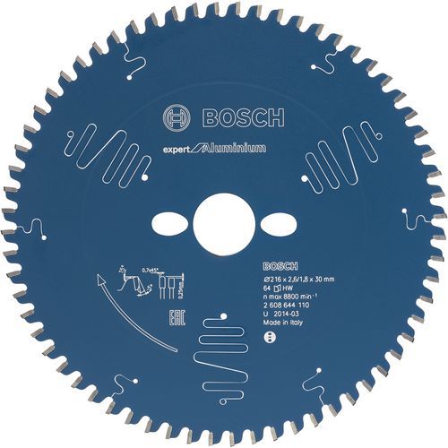 Lames de scies circulaires pour scies à onglets et radiales