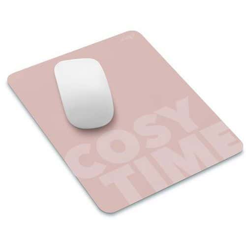 Tapis de souris 910 Rose Poudré Cosy Time - CEP