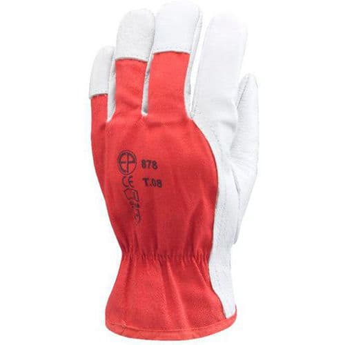 Gants Eurostrong 880 fleur vachette coton - Coverguard