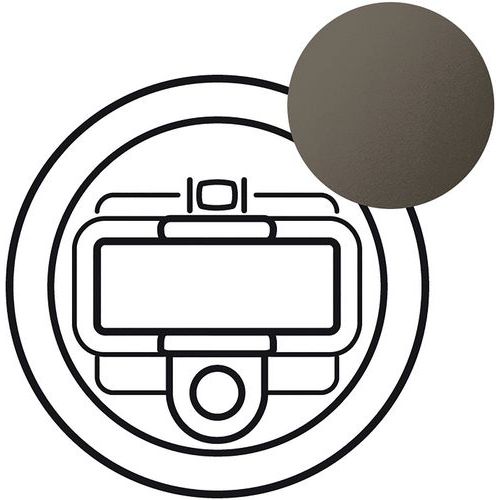 LEGRAND - Enjoliveur pour prise HD graphite