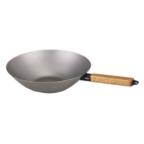 Poêle wok inox - Maestro