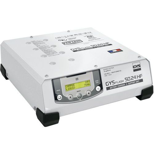 Chargeur de batteries GYSFLASH 50.24 HF - GYS