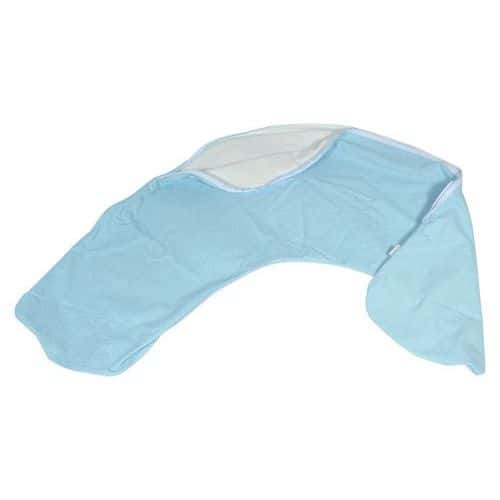 Housse coton bouclette pour Coussin cale microbilles