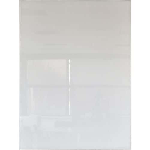 Tableau blanc magnétique en verre Pure White