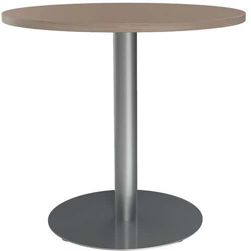 Table de réunion ronde 80cm pied tulipe