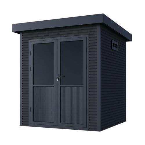 Abri de jardin ONYX composite - anthracite